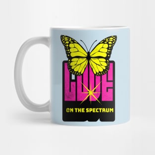 Y2K Butterfly Love on the Spectrum Logo: Embrace the Retro Vibe Mug